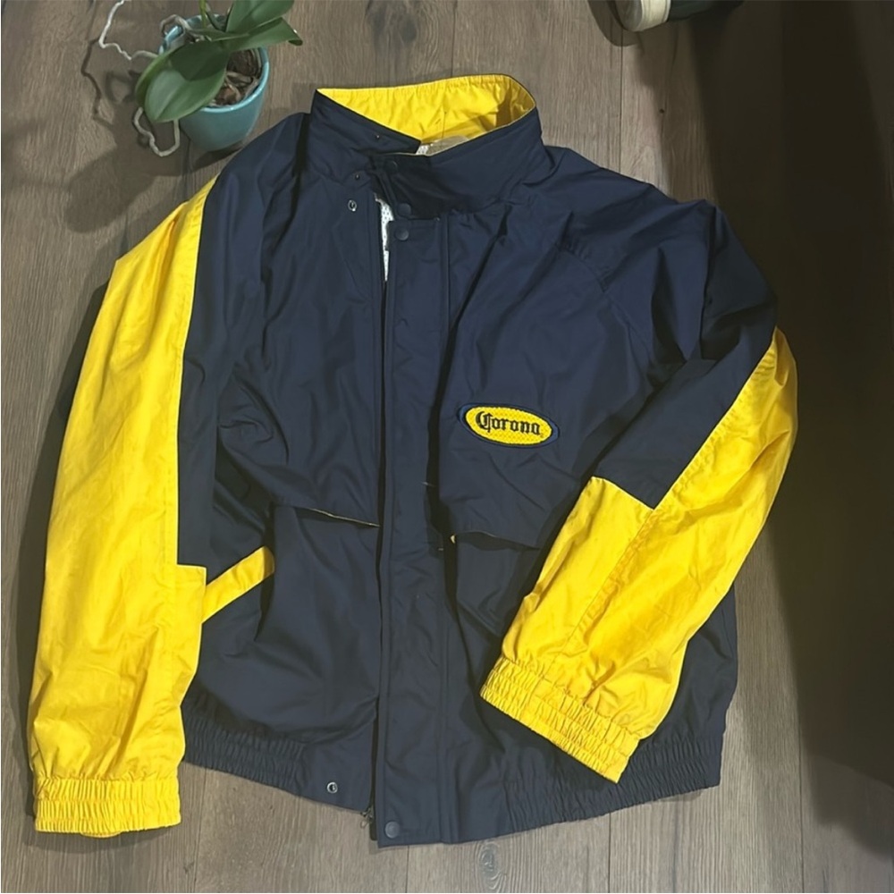 Vintage Corona Windbreaker Jacket